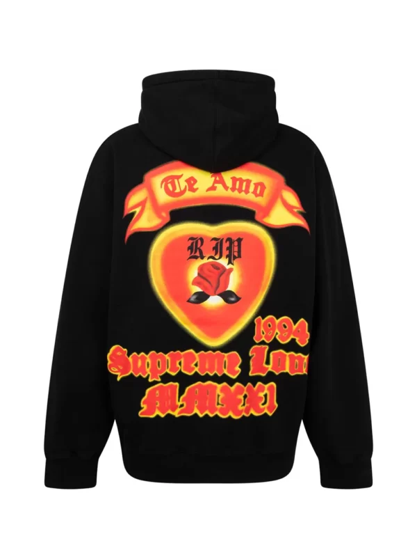 Love graphic-print hoodie