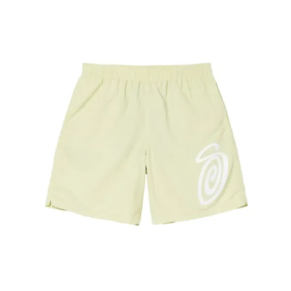 Stussy Curly S Water Short – Light Green